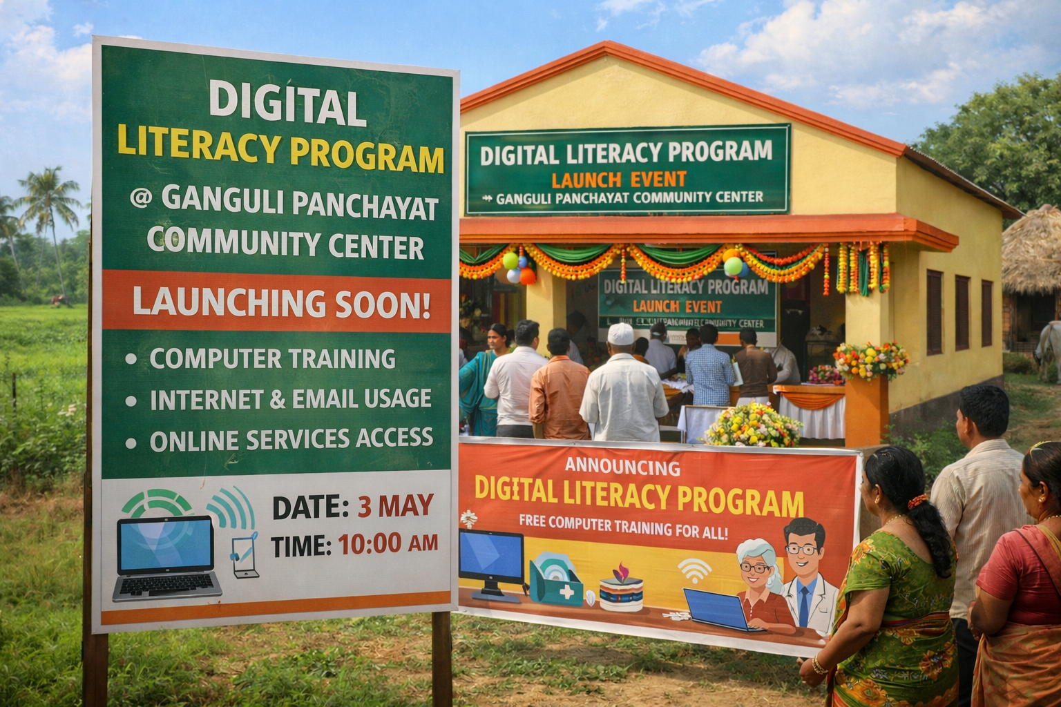 Digital Literacy Program Launch